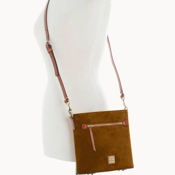 Dooney & Bourke - Suede Zip Crossbody - Picture 4 of 5